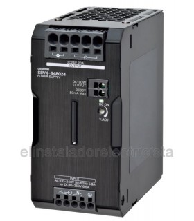 S8VK-S48024 Fuente de alimentación 480W/24V/20A carril DIN Push-in+