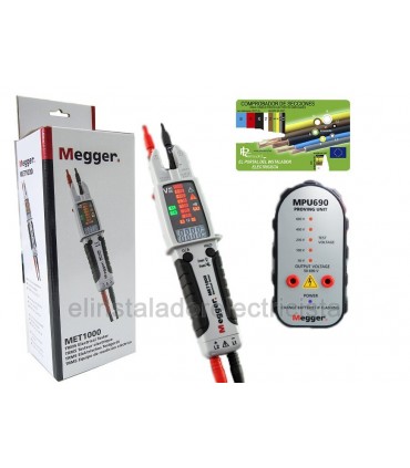 kit precisión de Megger MET1000 y MPU690