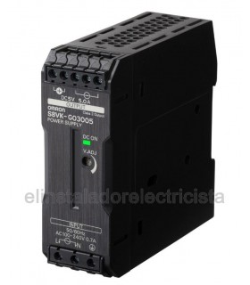 S8VK-G03005 Fuente de alimentación 30W/5V/5A carril DIN