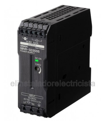 S8VK-G03005 Fuente de alimentación 30W/5V/5A carril DIN
