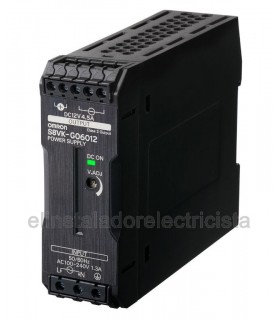 S8VK-G06012 Fuente de alimentación 60W/12V/4.5A carril DIN