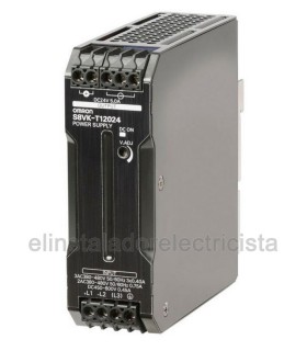 S8VK-T12024 Fuente alimentación trifásica 120W / 5A / 24V carril DIN