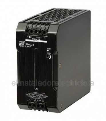 S8VK-T24024 Fuente alimentación trifásica 240W/10A/24V carril DIN
