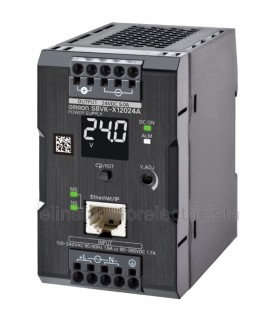 S8VK-X12024A-EIP Fuente alimentación 120W, 24Vcc, 5A, display, Ethernet