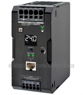 S8VK-X48024A-EIP Fuente alimentación, 480W, 24VCC, 20A, pantalla, Ethernet IP