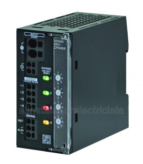 S8V-CP0424 Disyuntor electrónico, 4 canales, máx. 10A por canal, 24Vcc