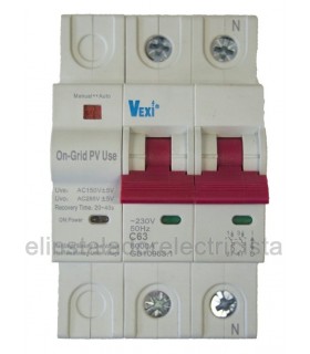 Limitador de sobretensión permanente rearmable 63A
