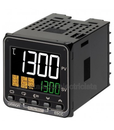 Controlador temperatura E5CC-QX3A5M-001 Omron
