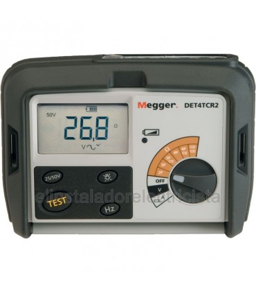 DET4TCR2 Megger medidor digital de tierras recargable