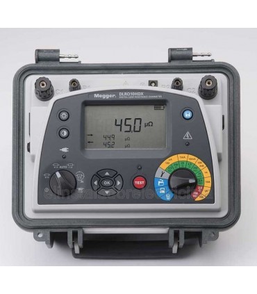 DLRO-10HDX-DH4C-LG2-P2 Ohmmímetro digital de 10A Megger
