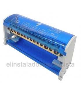 Repartidor de Energía de 2 polos y 11 salidas