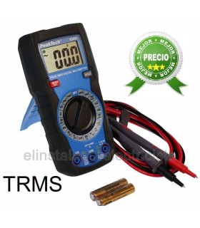 Multímetro digital TrueRMS rango manual PeakTech 1040