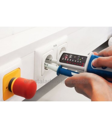 Medidor de Voltaje AC/DC, display LED 1095