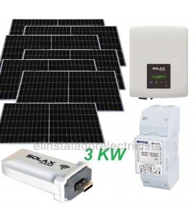 Fotovoltáico de Autoconsumo monofásico 3kW