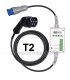 Cargador Portátil Wallbox OUT-T2 conector Tipo 2