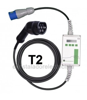 Cargador Portátil Wallbox OUT-T2 conector Tipo 2