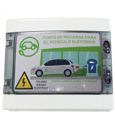 Armario de 12 módulos con cerradura