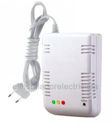 Detector de inundación salida relé electrovávula