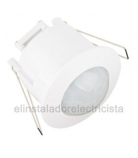 Detector PIR control iluminación montaje en techo (tipo spot)