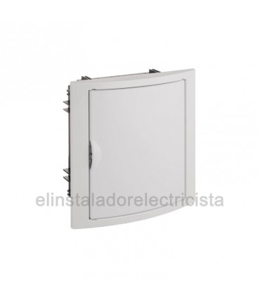 Armario de empotrar 8 elementos puerta blanca