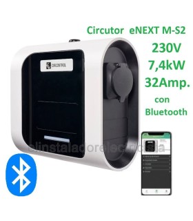 Cargador Circutor con Bluetooth eNEXT M-S2 monofásico 7,4kW 32A