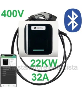 Cargador Circutor con Bluetooth eNEXT T-C2 trifásico 22kW 32A