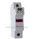Portafusible 1Polo Ø 10x38 1000VDC