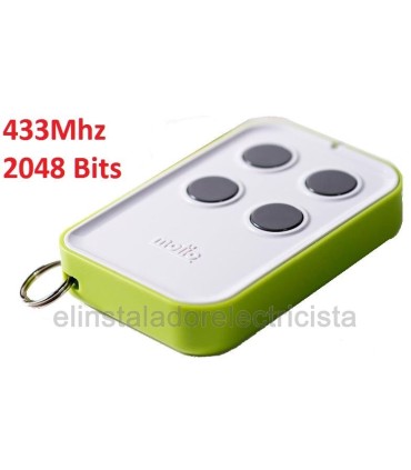 Mando Universal 4 canales MOTIC 433