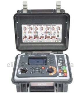 DET2/3 Medidor de tierras, de 0.001 Ohm hasta 20 kOhm Megger