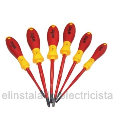 Juego 6 destornilladores SlimFix WIHA