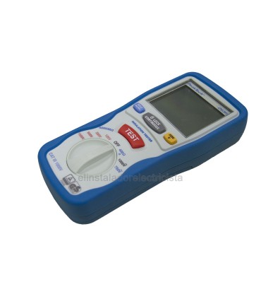 Medidor de Aislamiento ~ 4.000 Counts ~ 125/250/500/1000 V ~ 4000 MΩ
