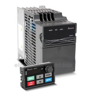 Variador con teclado y Autómata incorporado 230V, 2,2kW  3CV DELTA