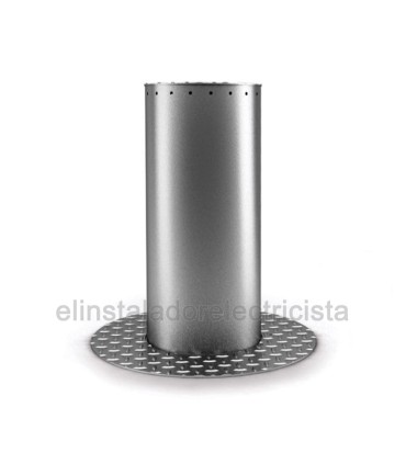 Bolardo fijo en acero inoxidable 570mm. con leds