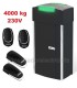 Kit Motor 4.000kg para puerta corredera Industial STARK4 230V.