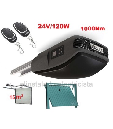 Kit Motor puertas seccionales o basculantes de hasta 15m²