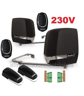 Kit motores articulados puerta batientes 230V