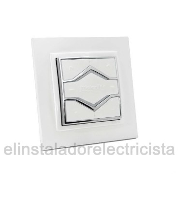 Mando pulsador inalámbrico doble de pared