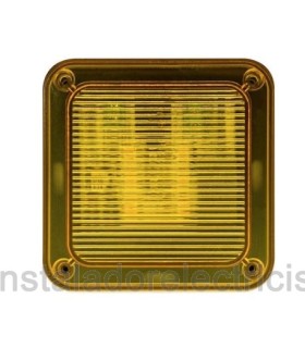 Lámpara cuadrada LED 12/24/230V.