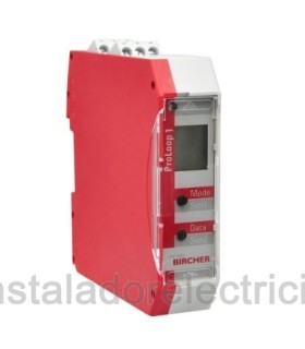 Detector  BIRCHER para espiras magnéticas de 1 relé 230V