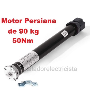 Motor persiana cableado 45mm 50Nm para 90 kilos