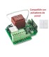 Placa para persiana o toldo hasta 500W compatible con pulsador