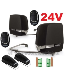 Kit motores articulados puerta batientes 24V