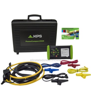 Analizador de Redes POWERCOMPACT3020 + accesorios