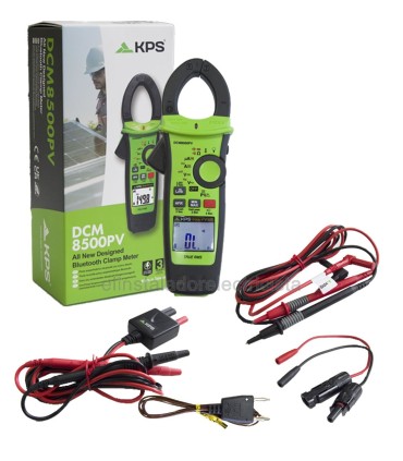 Pinza amperimétrica con bluetooth KPS