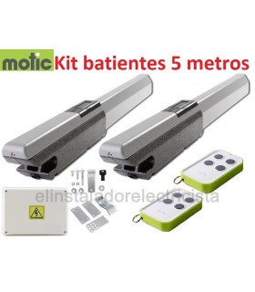 Kit puertas batientes 2 para hojas de 5m. 230V MAXI 4G