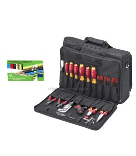 Kit 12 herramientas para instaladores electricistas + comprobador de secciones