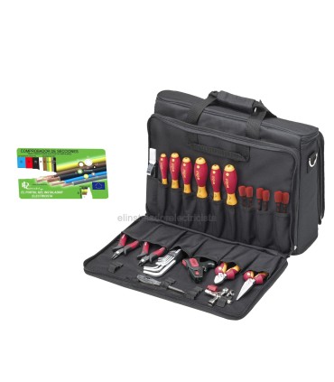 Kit 12 herramientas para instaladores electricistas + comprobador de secciones