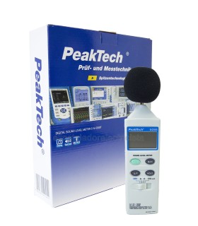 Medidor de Nivel de Ruido, 3 1/2 dígitos Peaktech 5055