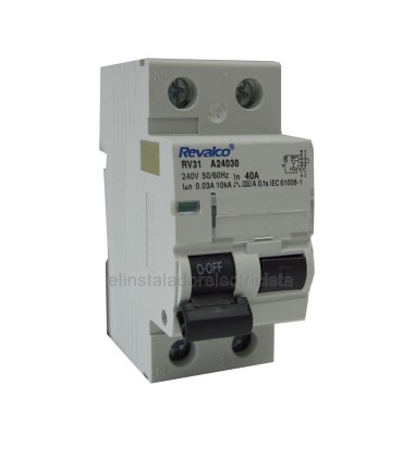 Superinmunizado 40A 30mA 2 polos, 10kA