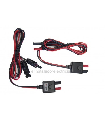 Conectores MC4 de la Pinza DCM1500S Amperimétrica fotovoltaica Digital de Megger